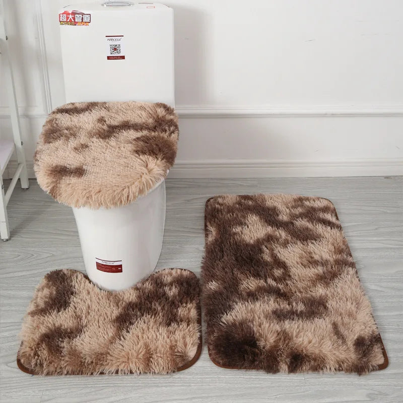 Bathroom Anti-Slip Acrylic Shower Mat Floor Rug With Pvc Backing
