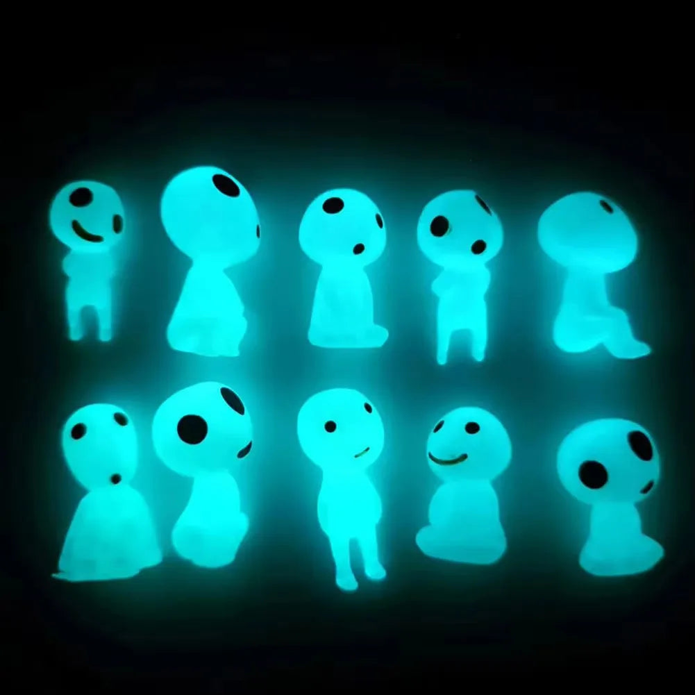 Luminous Ghost Miniature Decor For Micro Landscapes And Fairy Gardens