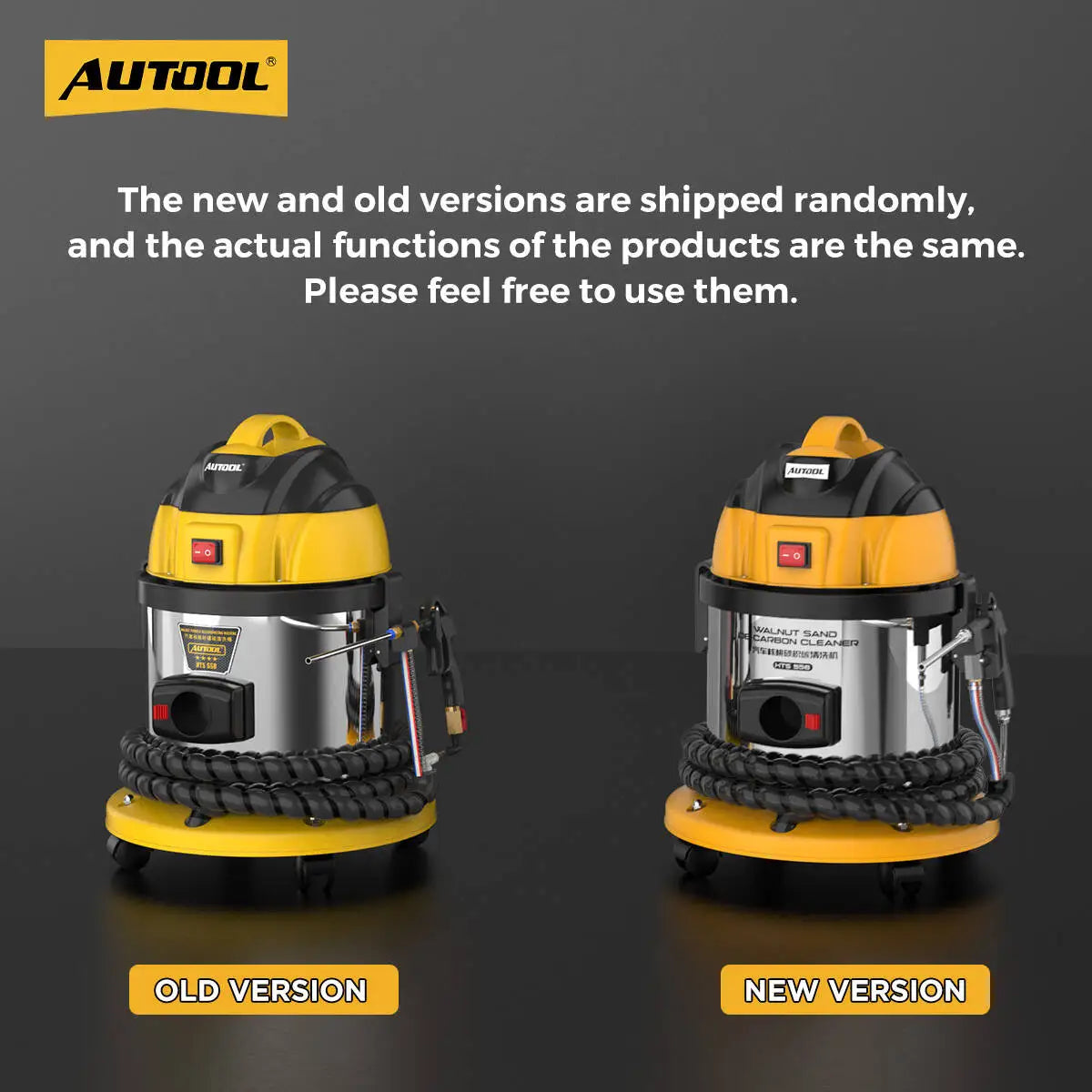 AUTOOL HTS558 Automotive Walnut Blaster Carbon Cleaning Machine