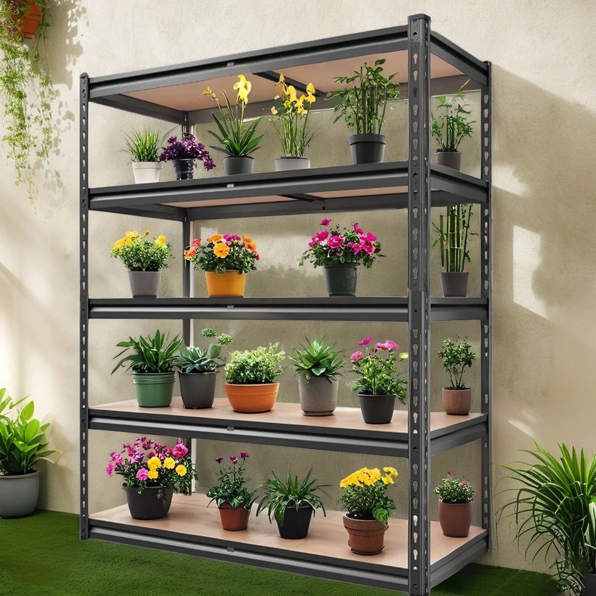 Heavy Duty Adjustable Industrial Storage Metal Shelf Rack Organizer