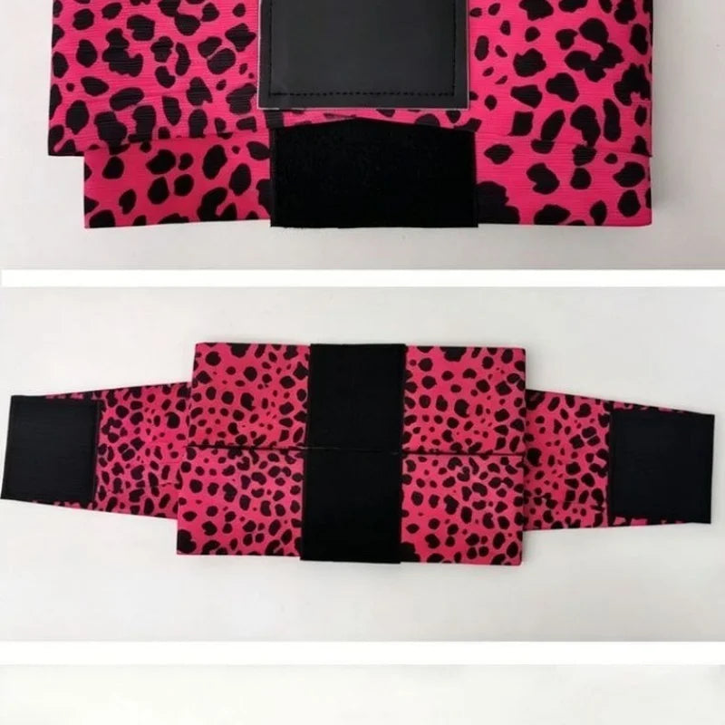 Womens Triple Wrap Waist Cincher With Adjustable Velcro Belt