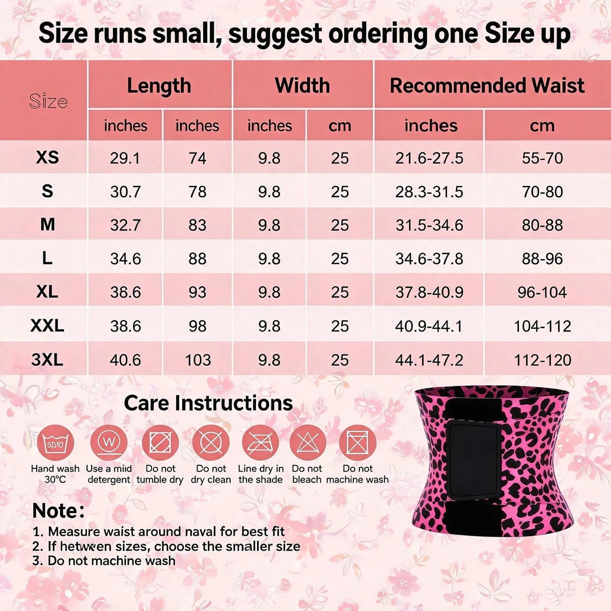 Women Adjustable Waist Support Belt Soft Comfort Posture Correction