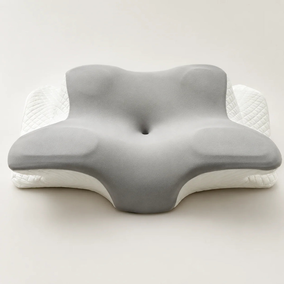 Ergonomic Memory Foam Stomach Reading Pillow With Removable Headrest