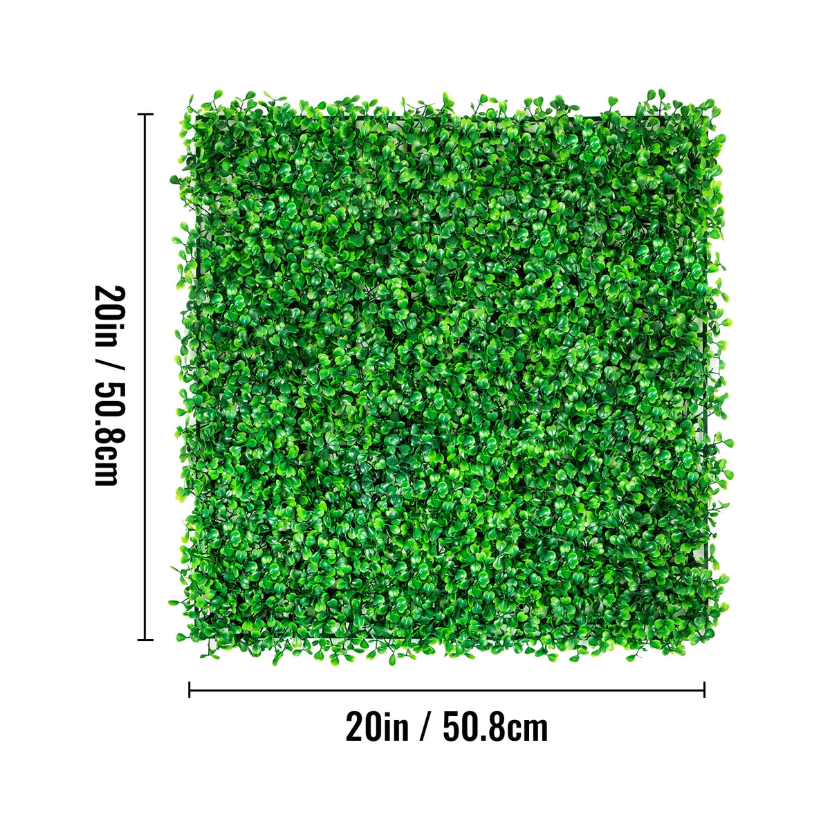SucceBuy Artificial Boxwood Hedge Wall Panels Fake Grass Backdrop