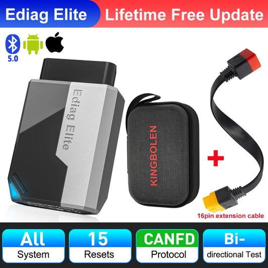 Kingbolen Ediag Elite Lifetime Car Diagnostic Tool All Systems OBD2