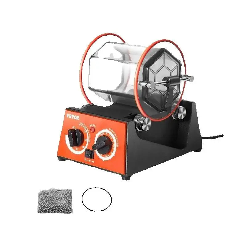 SucceBuy Rotary Tumbler Jewelry Polishing Machine For Gem Finishing