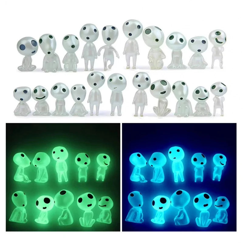 Luminous Ghost Miniature Decor For Micro Landscapes And Fairy Gardens