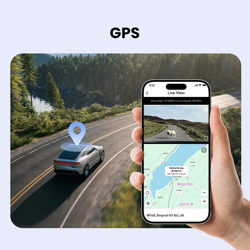 DDPAI Z50 Pro 4K Dash Cam With Integrated GPS Navigation