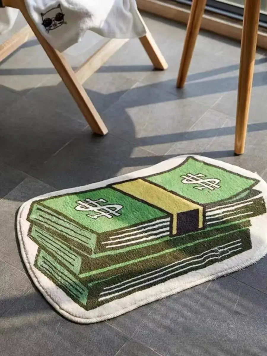 Decorative Polyester Floor Mat for Bedroom Bathroom And Door