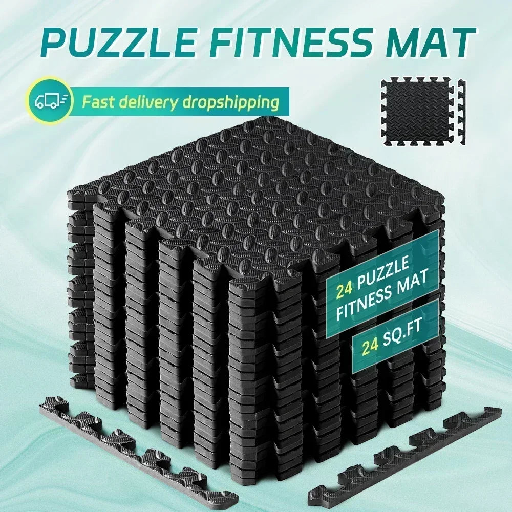 Interlocking Eva Foam Play Mat For Kids Non Slip Puzzle Floor