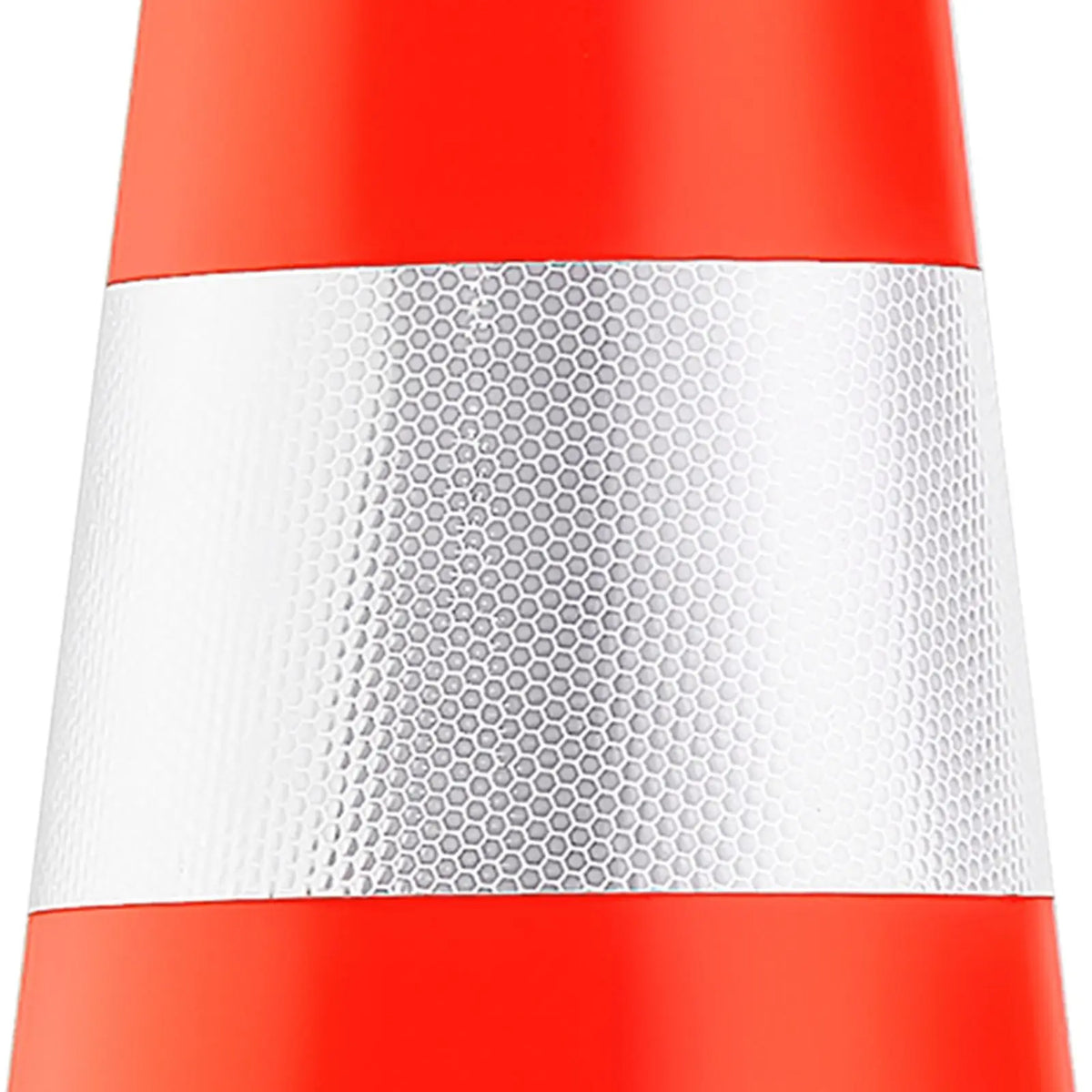 Durable Reflective Traffic Safety Cones With Weighted Base