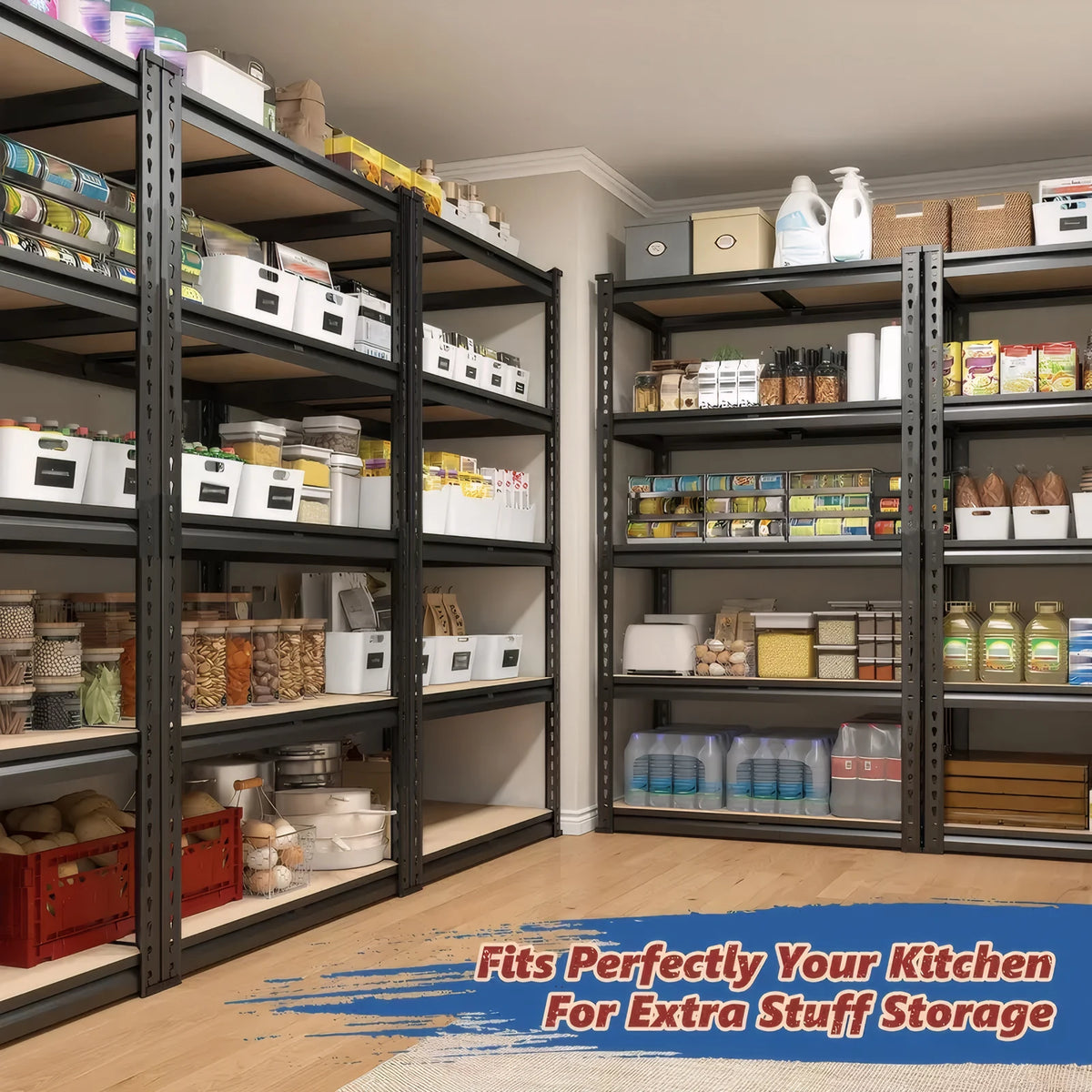 Heavy Duty Adjustable Industrial Storage Metal Shelf Rack Organizer