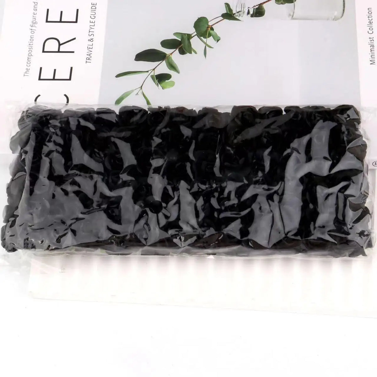 Fujin Artificial Mini Paper Rose Bouquet For Decorations