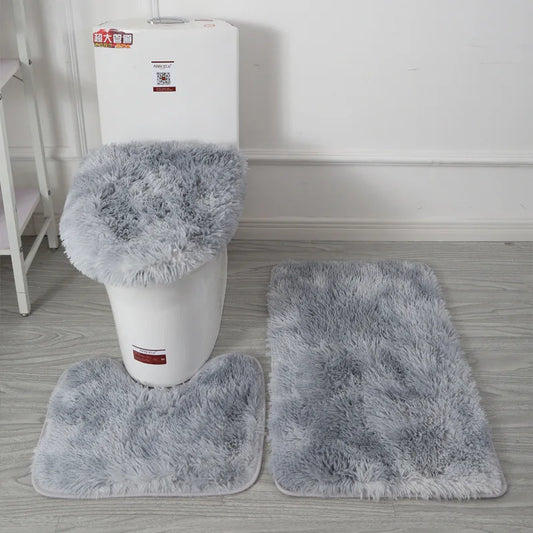 Bathroom Anti-Slip Acrylic Shower Mat Floor Rug With Pvc Backing