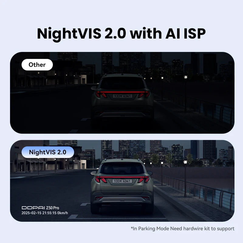DDPAI Z50 Pro 4K Dash Cam With Integrated GPS Navigation