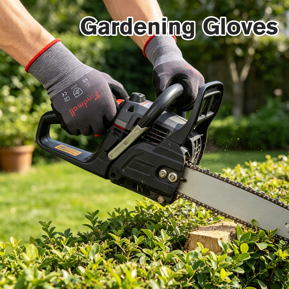 Heavy Duty Nitrile Coated Work Gloves For Mechanics And Warehouses