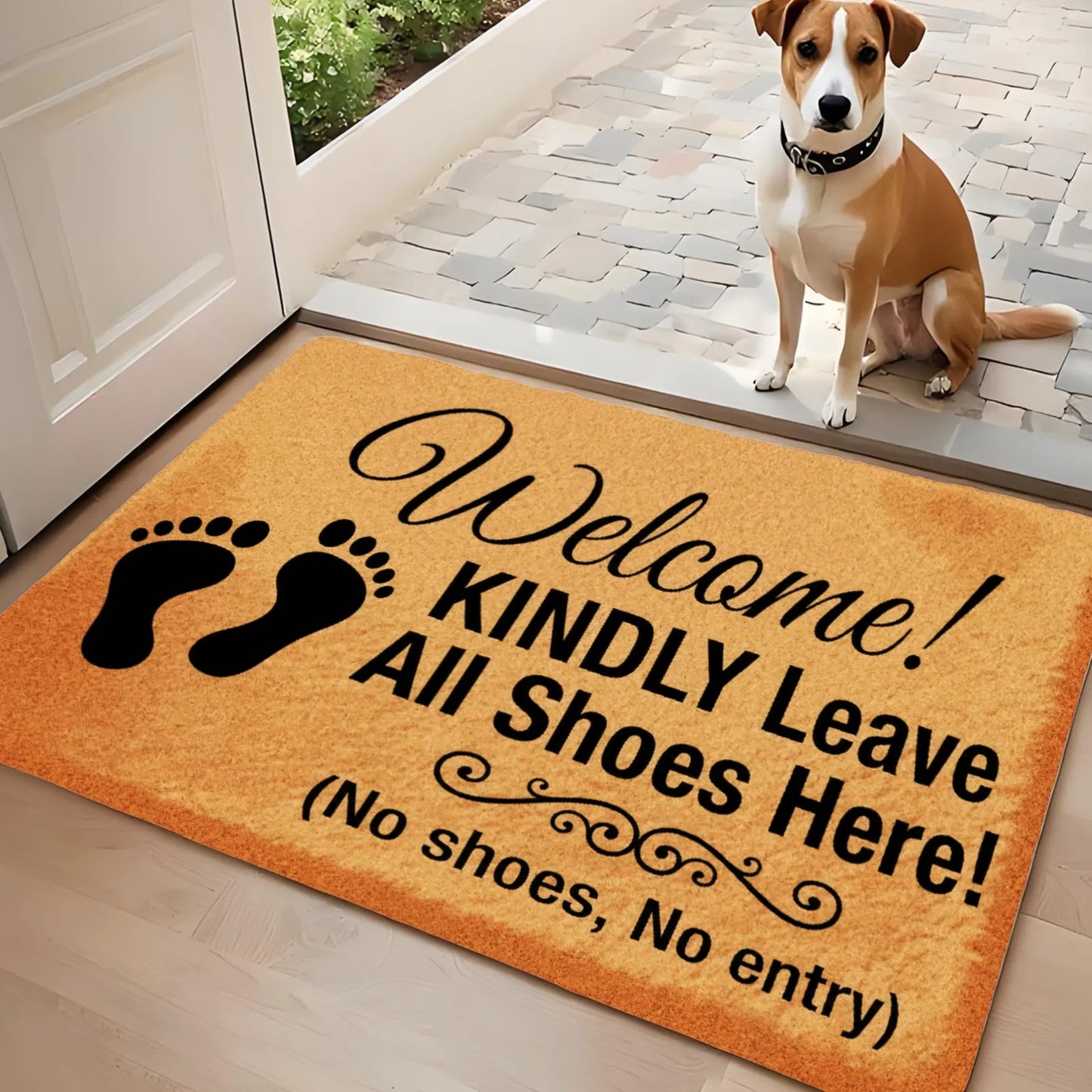 3 Piece Kitchen Floor Mat Decor With Vinyl Backing