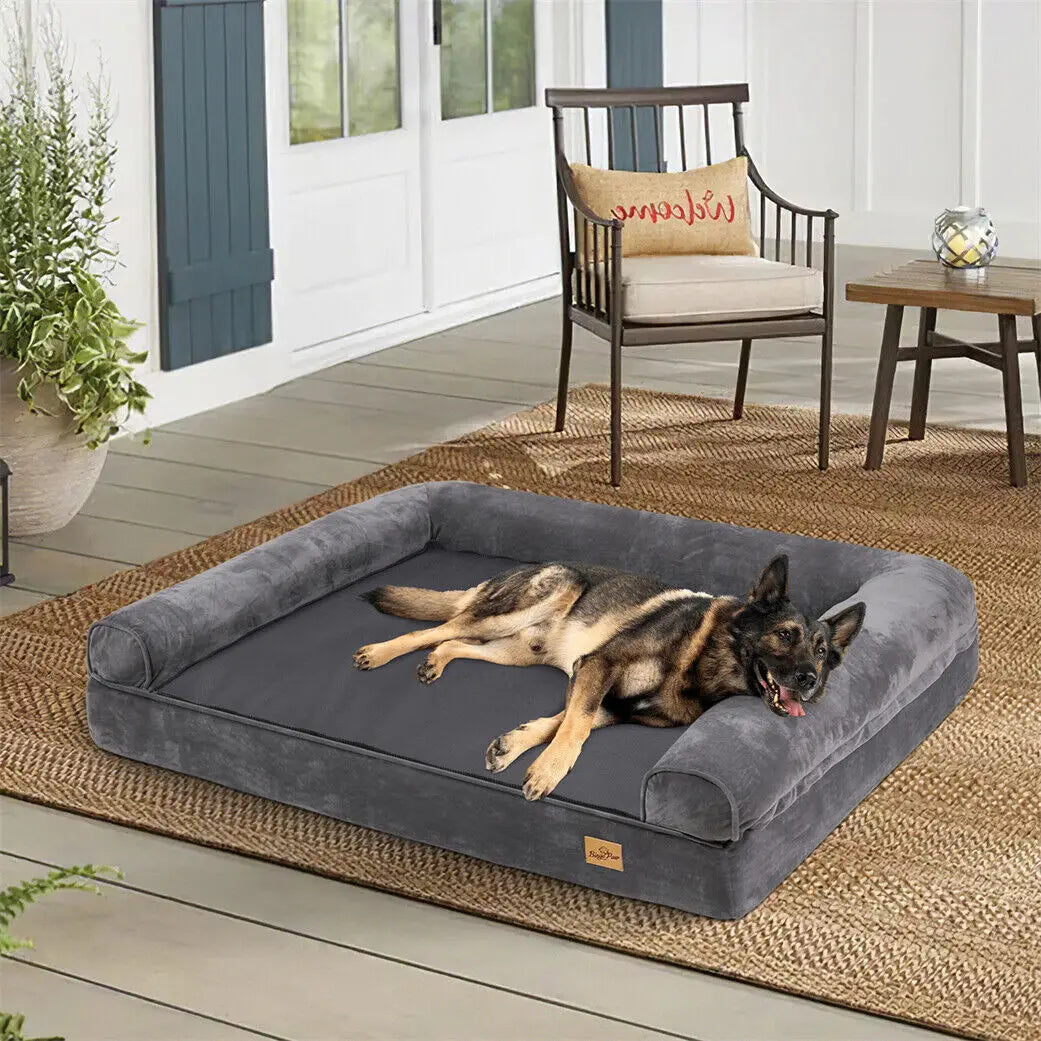 Bingopaw Orthopedic Dog Bed With Removable Washable Soft Foam Cover