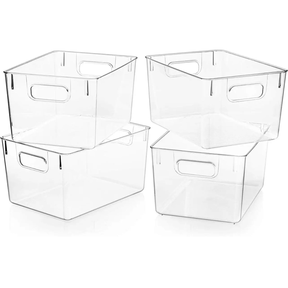 Plastic Storage Containers For Pantry And Kitchen Organization