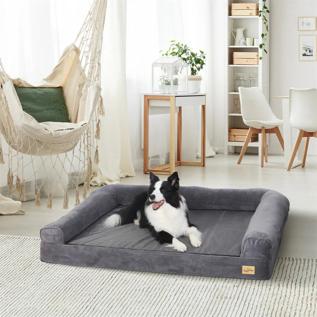 Bingopaw Orthopedic Dog Bed With Removable Washable Soft Foam Cover