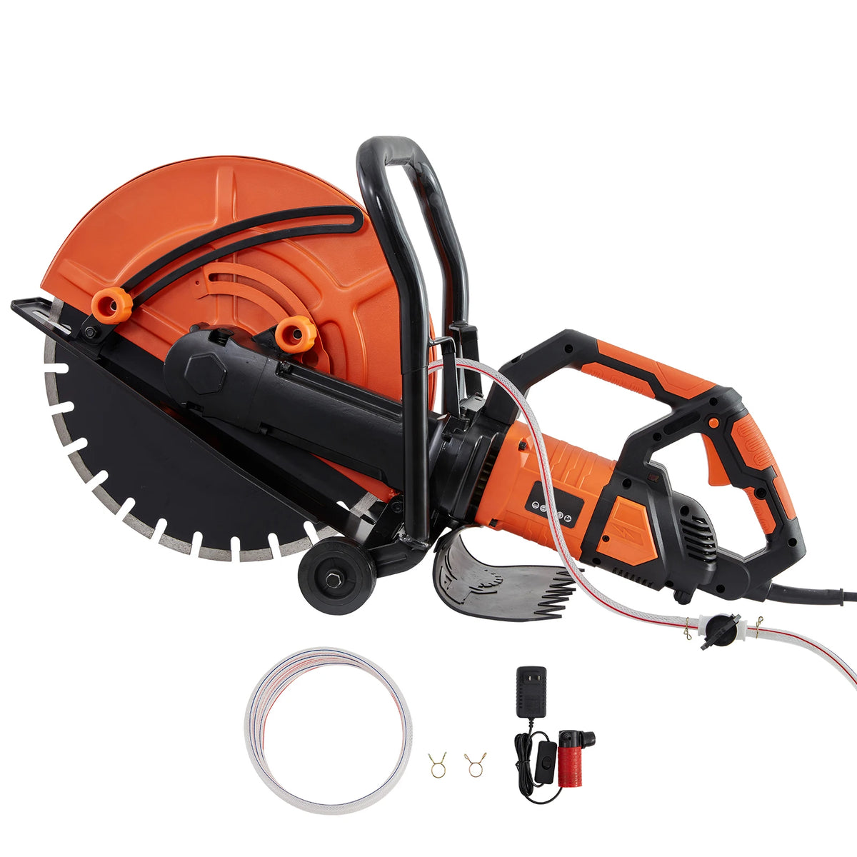 SucceBuy Electric Concrete Saw For Adjustable Wet Disk Cutting