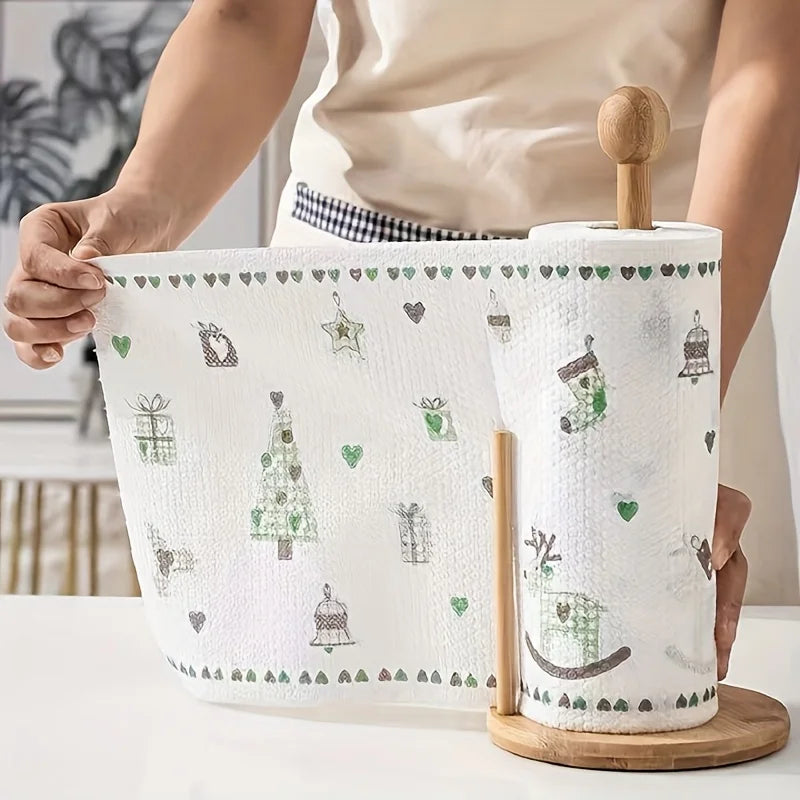 Absorbent Thickened Kitchen Dishcloth For Sink Cleaning Dishwashing