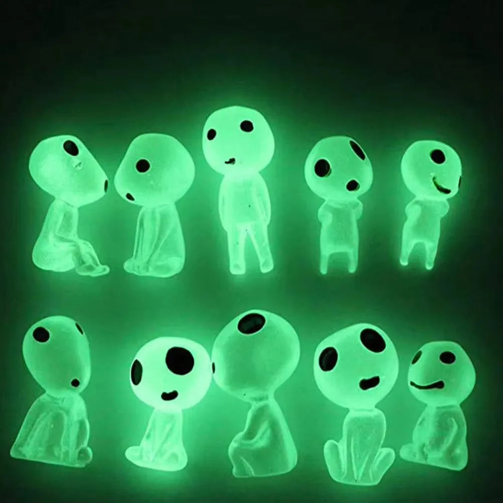 Luminous Ghost Miniature Decor For Micro Landscapes And Fairy Gardens