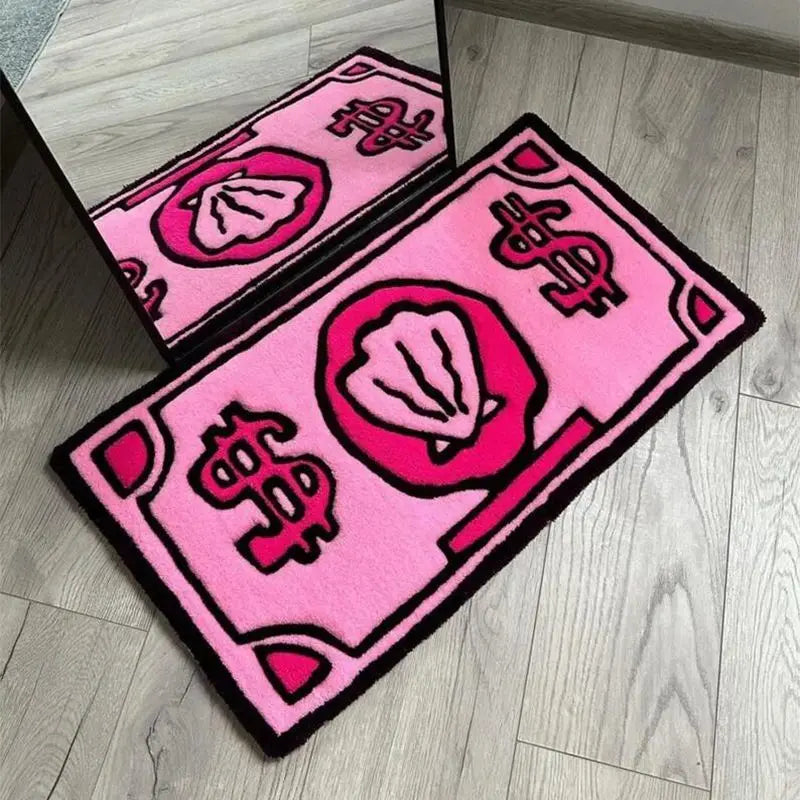 Decorative Polyester Floor Mat for Bedroom Bathroom And Door