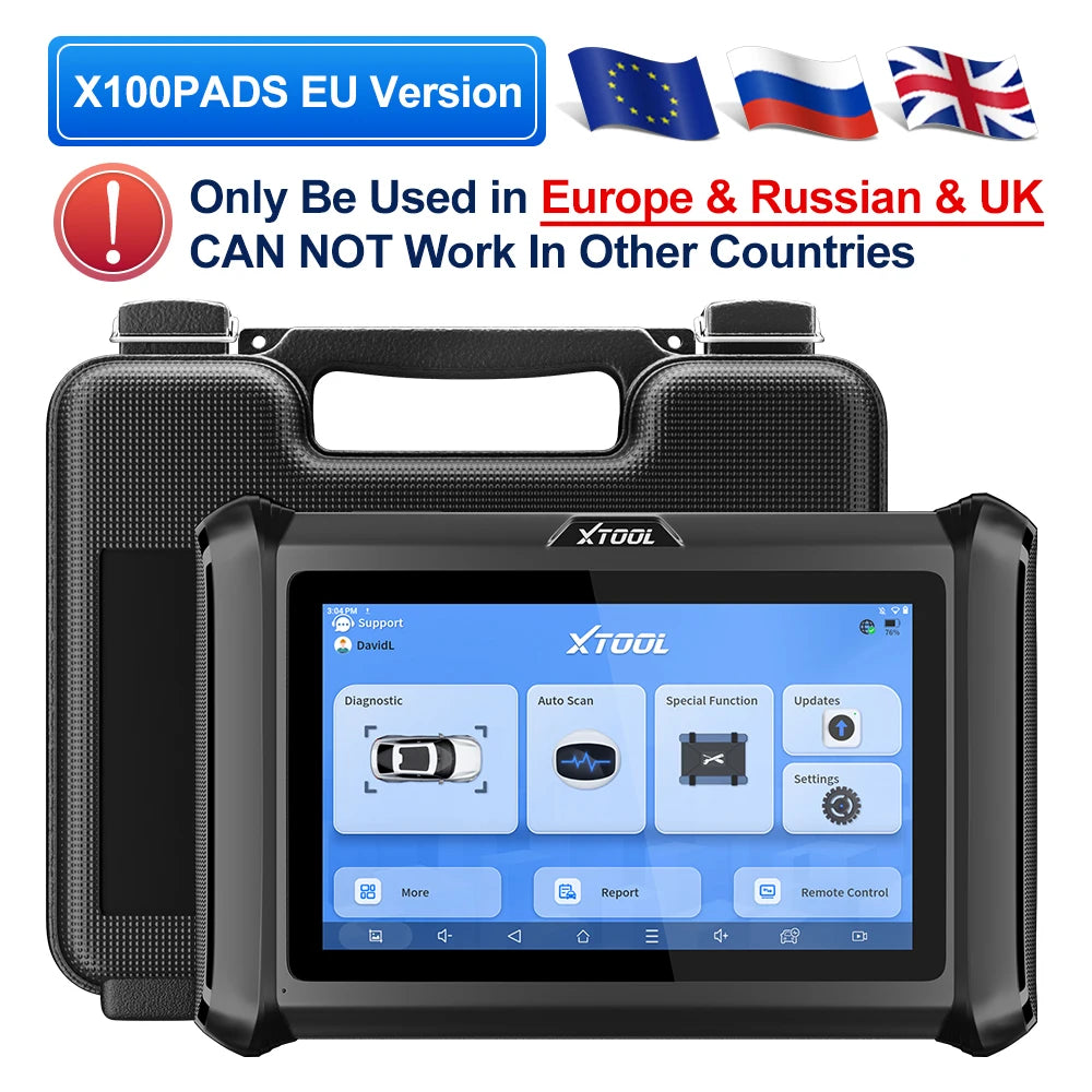 XTOOL X100 PAD V2 IMMO Key Programmer All Key Lost OBD2