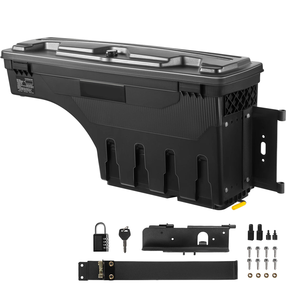 SucceBuy Waterproof Truck Bed Storage Box With Password Lock