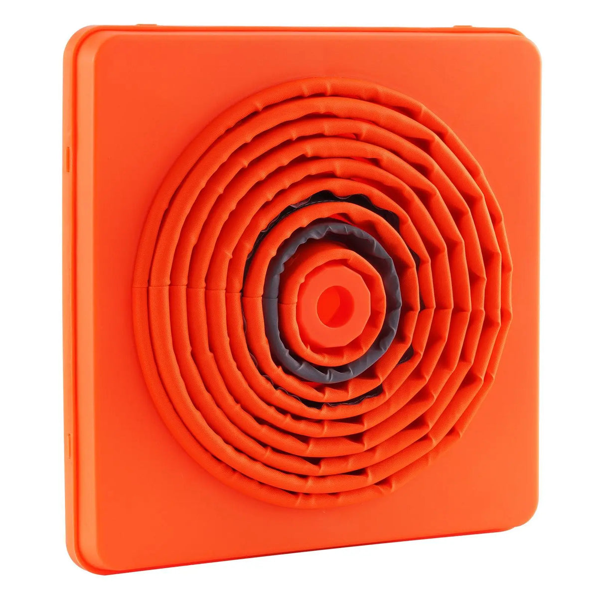 Collapsible Traffic Cones With Reflective Collars And Storage Bag