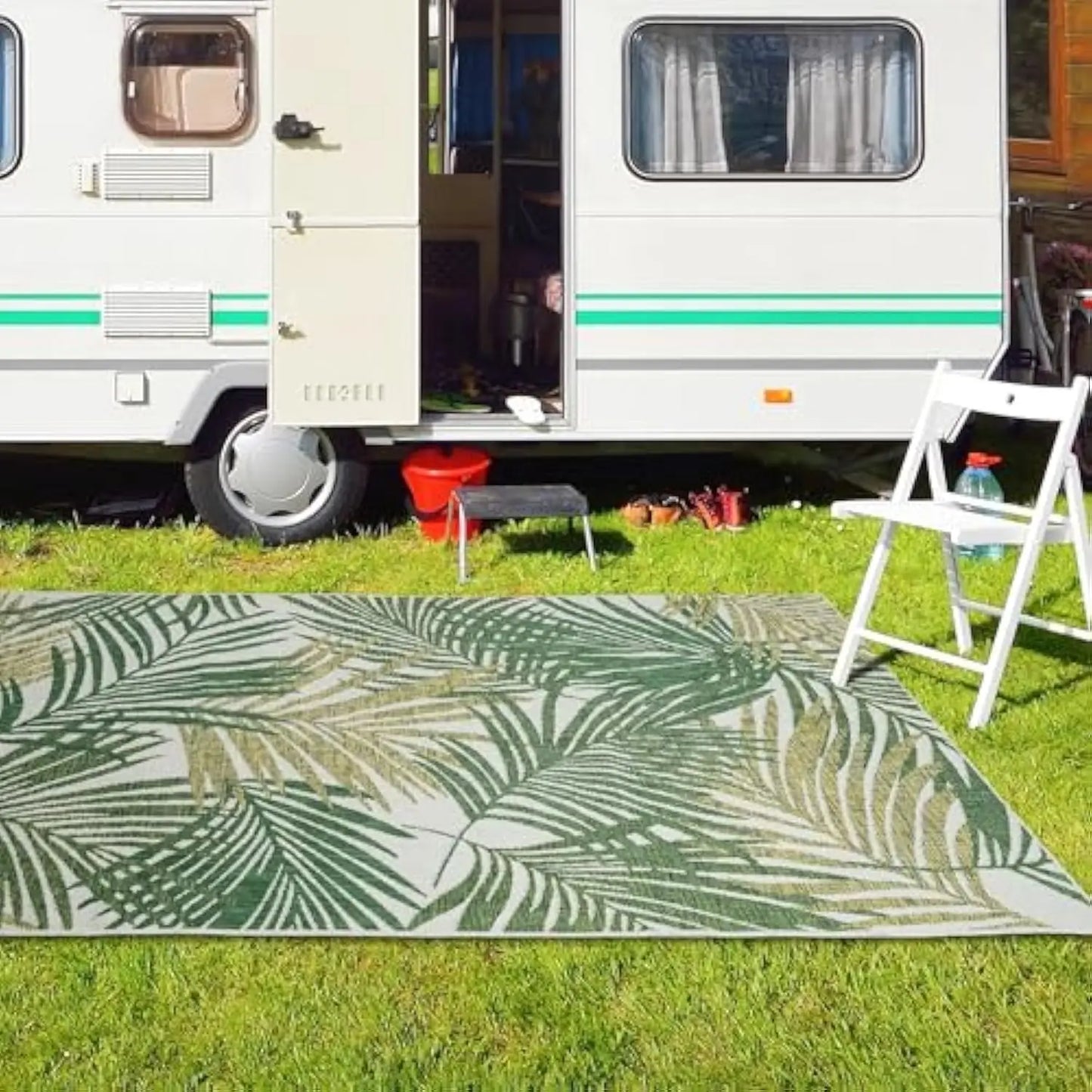 ViKama Modern Non Slip Outdoor Area Rug