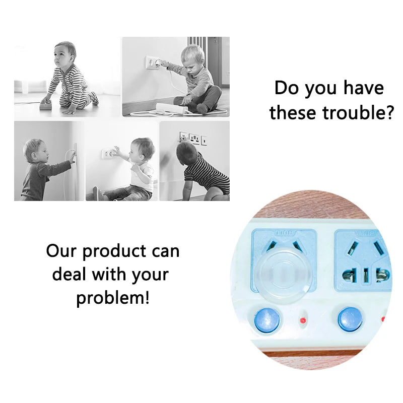 Childproof Electrical Outlet Covers For Baby Safety Protection