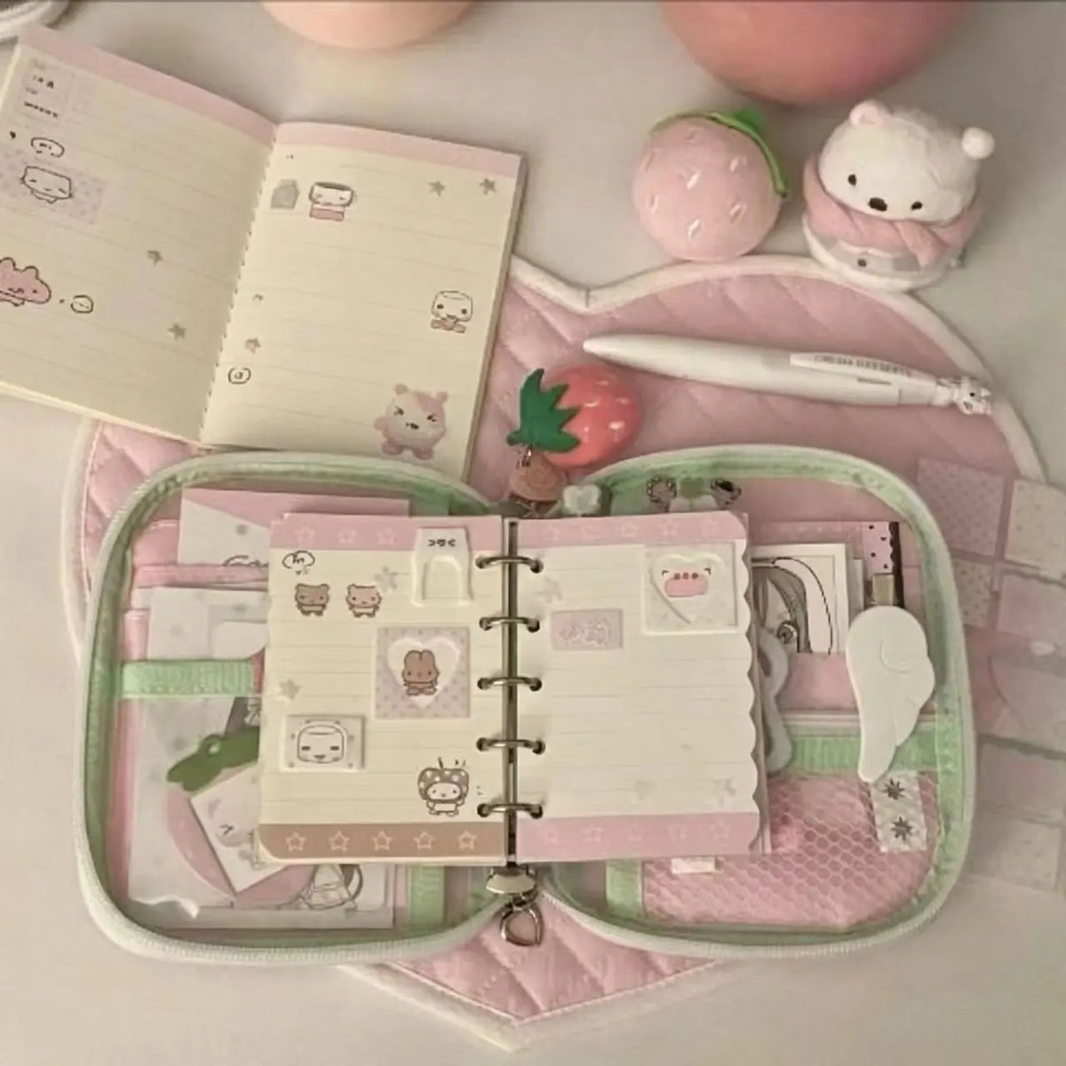 Transparent Ita Bag With Clear Window For Anime Badge Storage