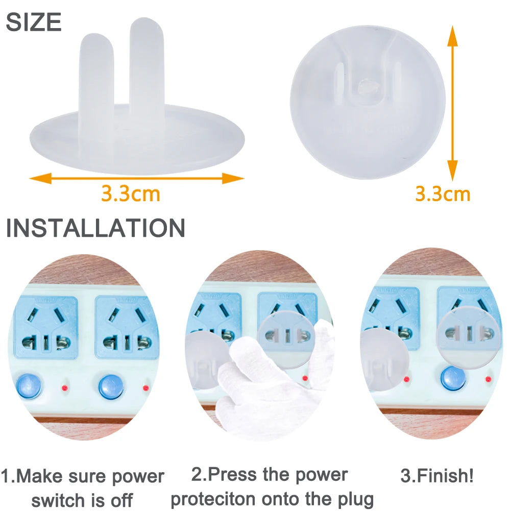 Childproof Electrical Outlet Covers For Baby Safety Protection