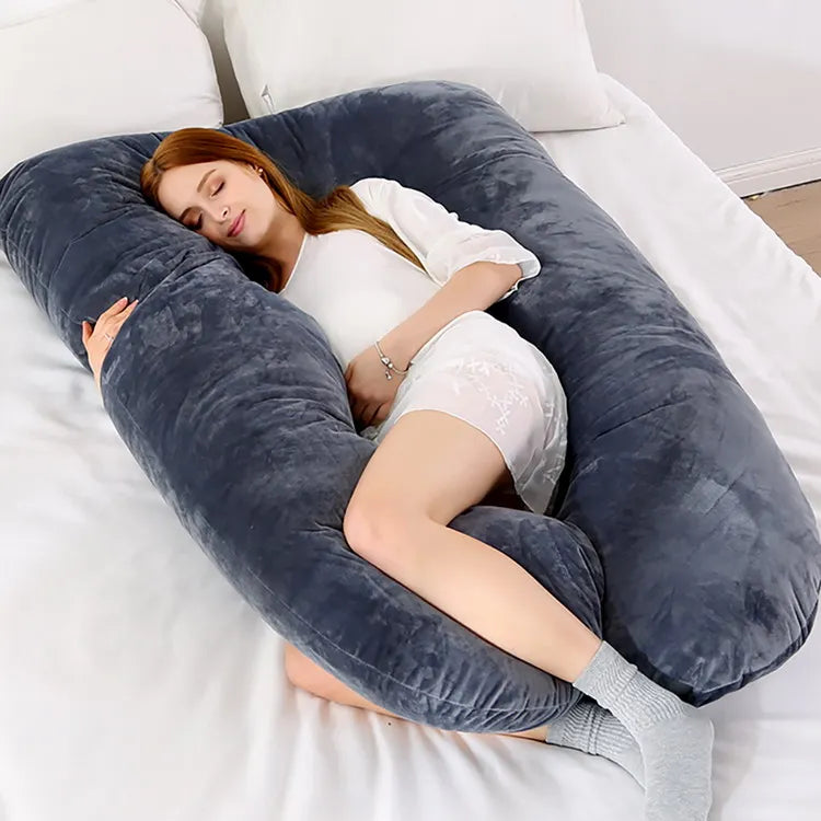 Premium Comfort Full Body Pregnancy Pillow For Maternity Support