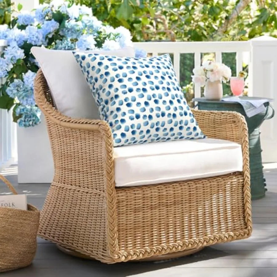 Waterproof Outdoor Leather Decorative Throw Pillow Covers