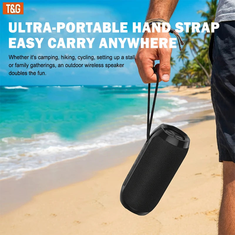 TG Bluetooth Portable Wireless Speaker Featuring Waterproof Stereo Sound
