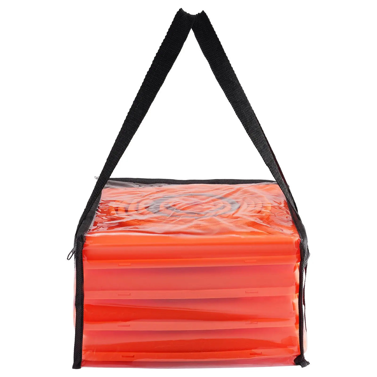 Collapsible Traffic Cones With Reflective Collars And Storage Bag