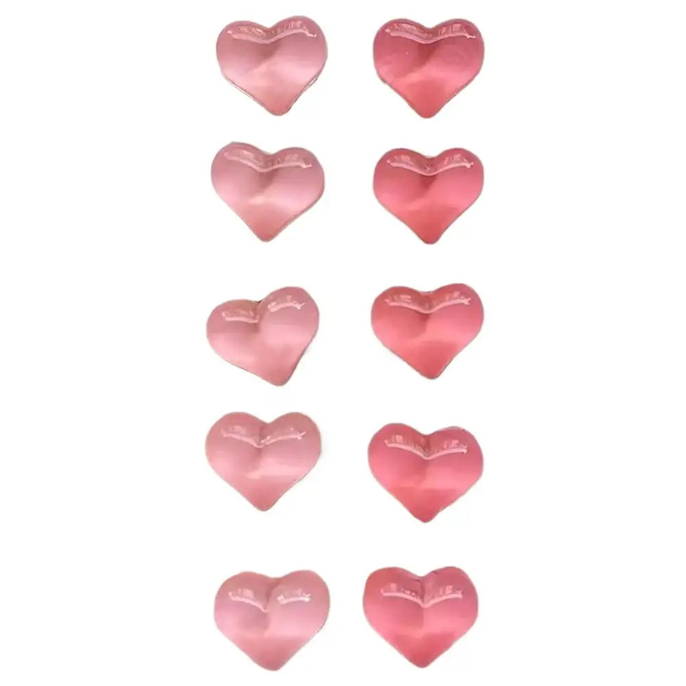 Heart Shaped Resin Refrigerator Magnets For Kitchen And Office