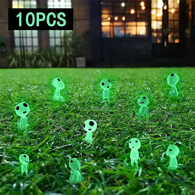 Luminous Ghost Miniature Decor For Micro Landscapes And Fairy Gardens