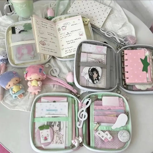 Transparent Ita Bag With Clear Window For Anime Badge Storage