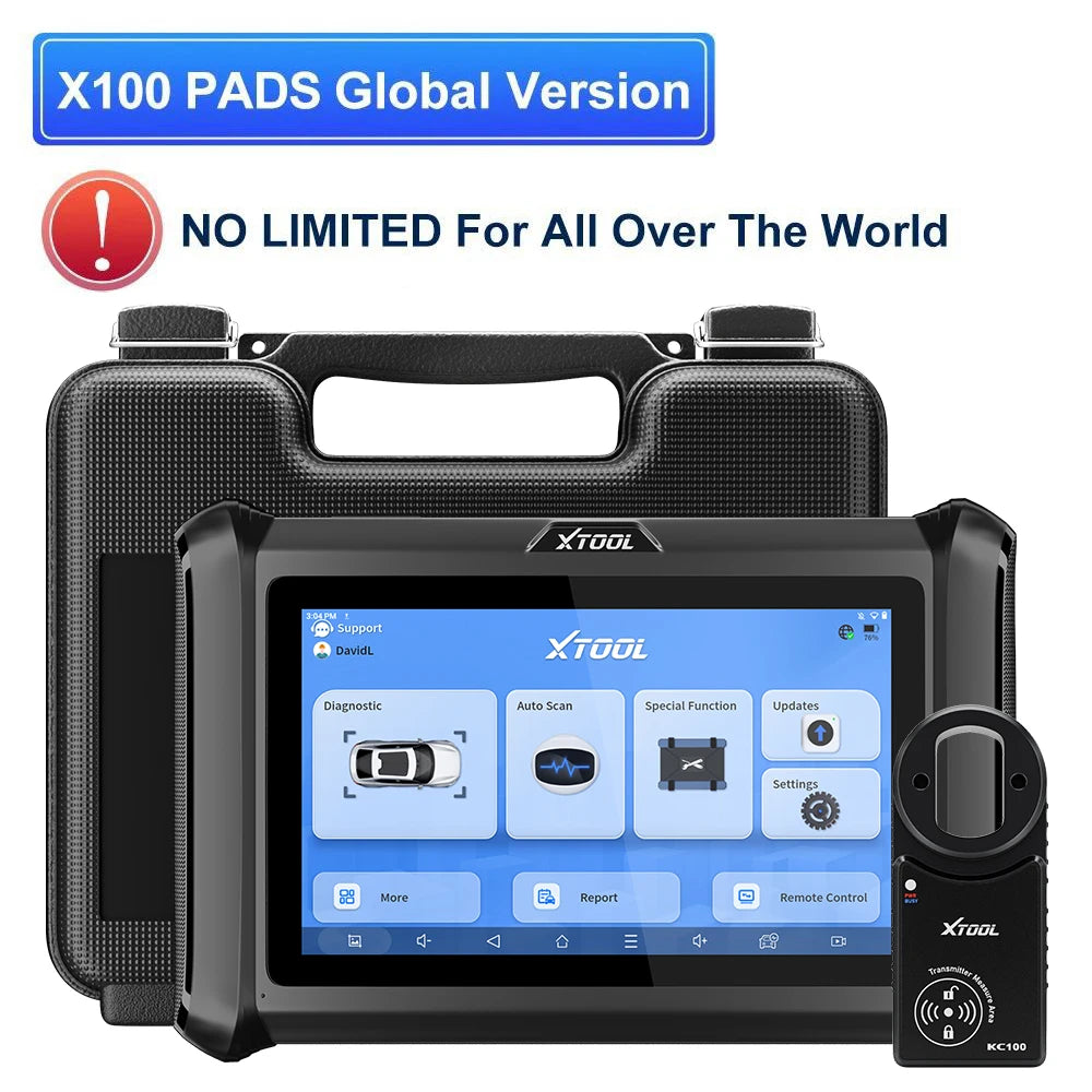 XTOOL X100 PAD V2 IMMO Key Programmer All Key Lost OBD2