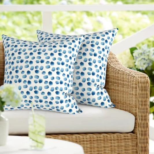 Waterproof Outdoor Leather Decorative Throw Pillow Covers