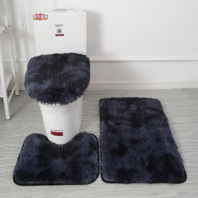 Bathroom Anti-Slip Acrylic Shower Mat Floor Rug With Pvc Backing