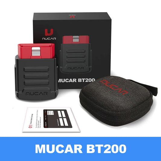 Mucar BT200 Pro OBD2 Bluetooth Diagnostic Scanner For All Cars
