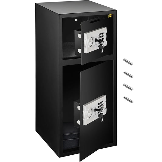 SucceBuy Digital Steel Safe Deposit Box Electronic Lock Hidden Storage
