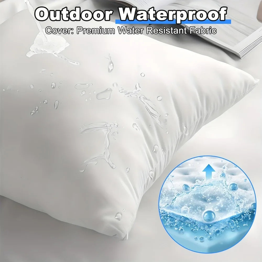 Ultra Fluffy Decorative Pillow Inserts With Quick Rebound Filling