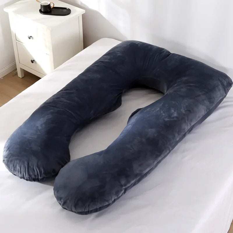 Premium Comfort Full Body Pregnancy Pillow For Maternity Support