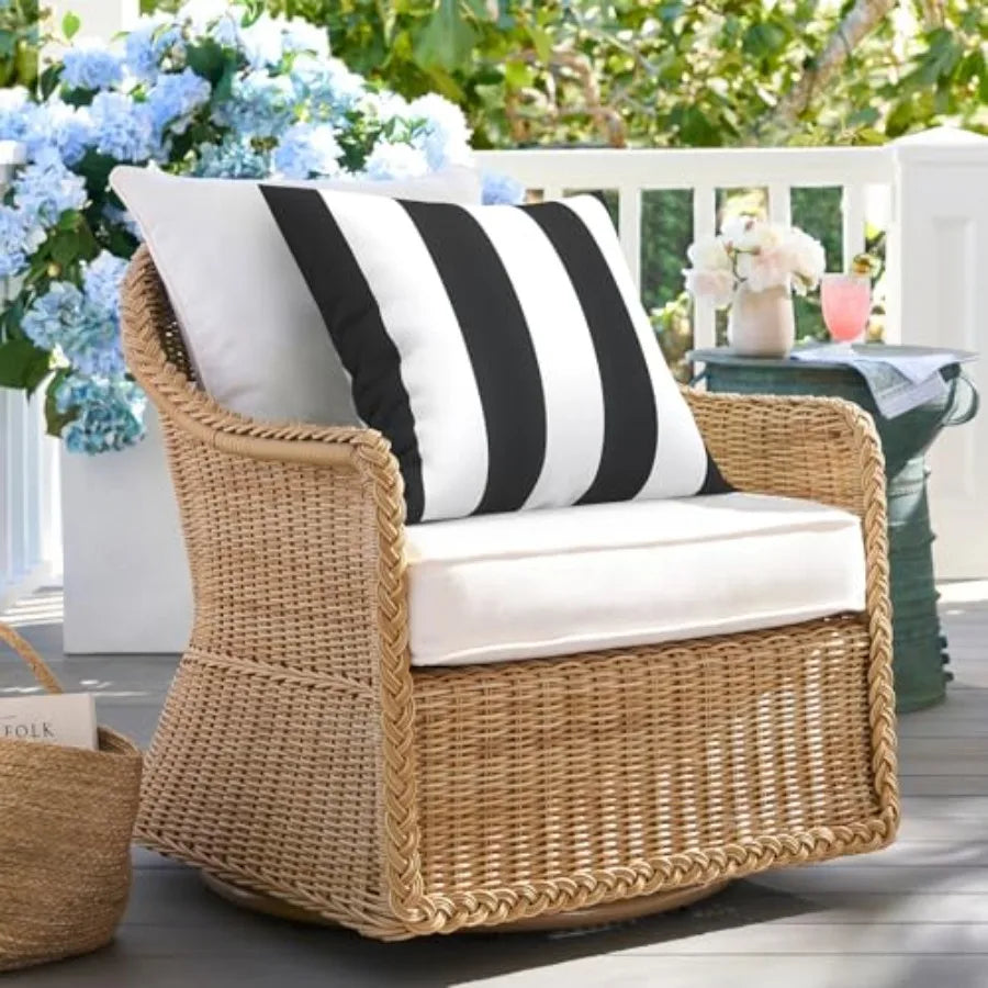 Waterproof Outdoor Square Pillow Covers For Patio Furniture